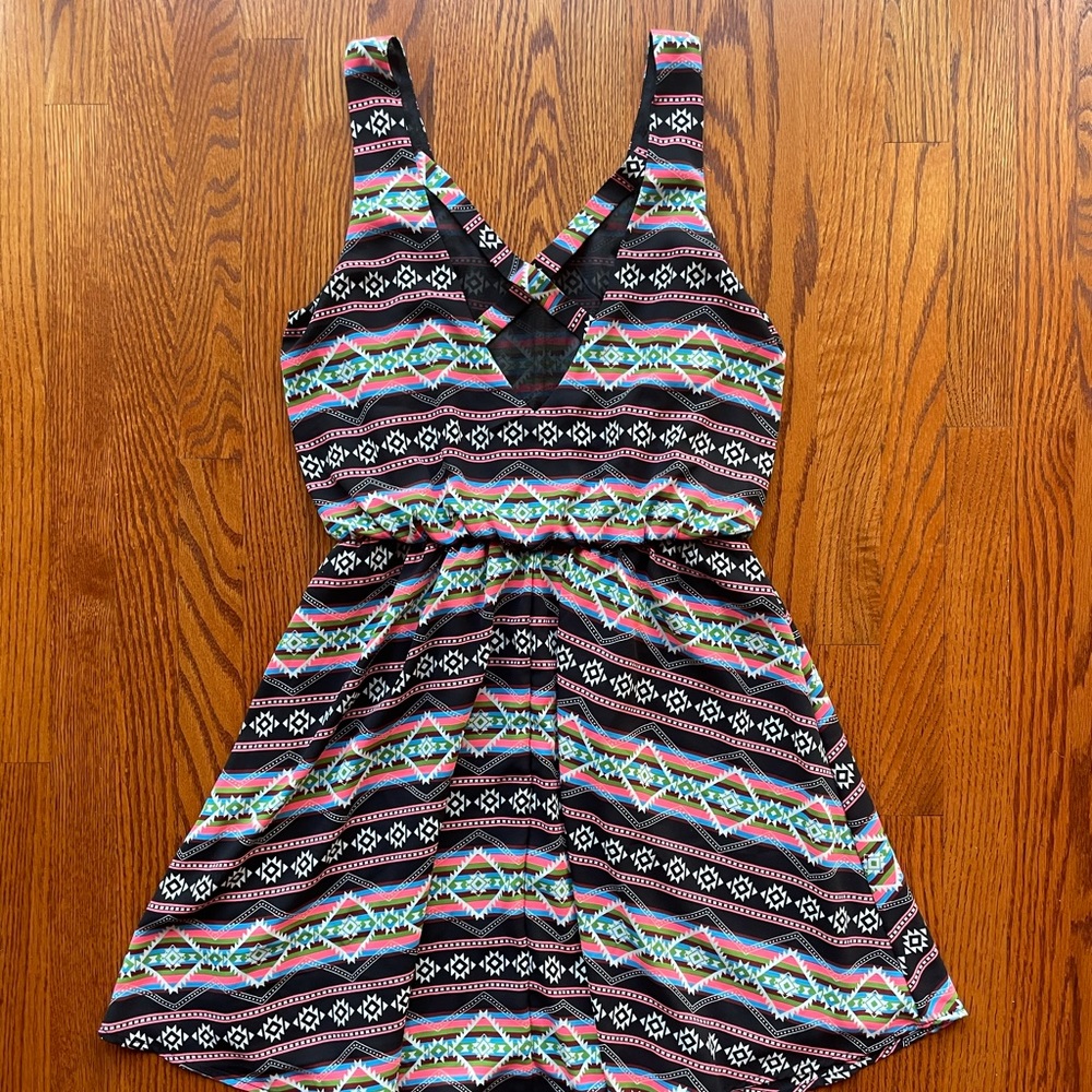 Multicolored Spring Dress - Picture 2 of 2